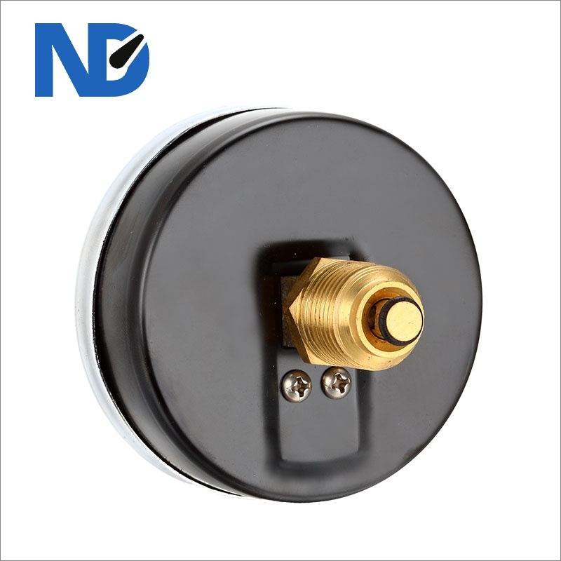 Combined thermo-pressure gauge