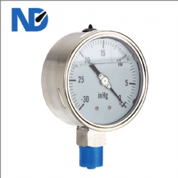 All Stainless steel pressure gauge